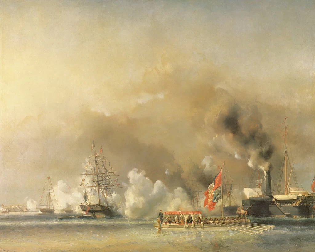 Re Luigi Filippo A bordo dello Yacht Reale Victoria and Albert a Treport, 7 settembre 1843 - Castello di Versailles